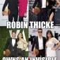 Theres a reason Robin Thicke has his arms like a Ken doll