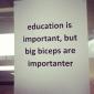 Seen at the gym