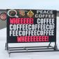 I think you should drink a bit less coffee