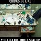 Chicks be like