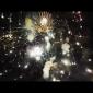 Fireworks filmed with a drone
