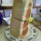 Only had enough bread for one sandwich