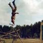 Acrobatic Axe Throw