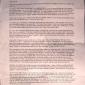 Divorce Letter