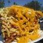 Huge Clump of Fries Covered In Cheese