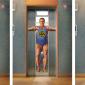 Golds Gym Elevator Ad