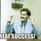 Borat Happy