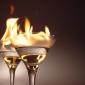 Flaming Cocktails