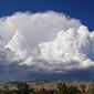 Anvil Shaped Cumulus Panorama