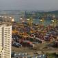 Singapore Port Panorama
